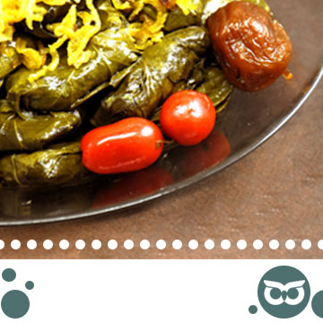 غذا های محلی آذربایجان (دولمه برگ مو)