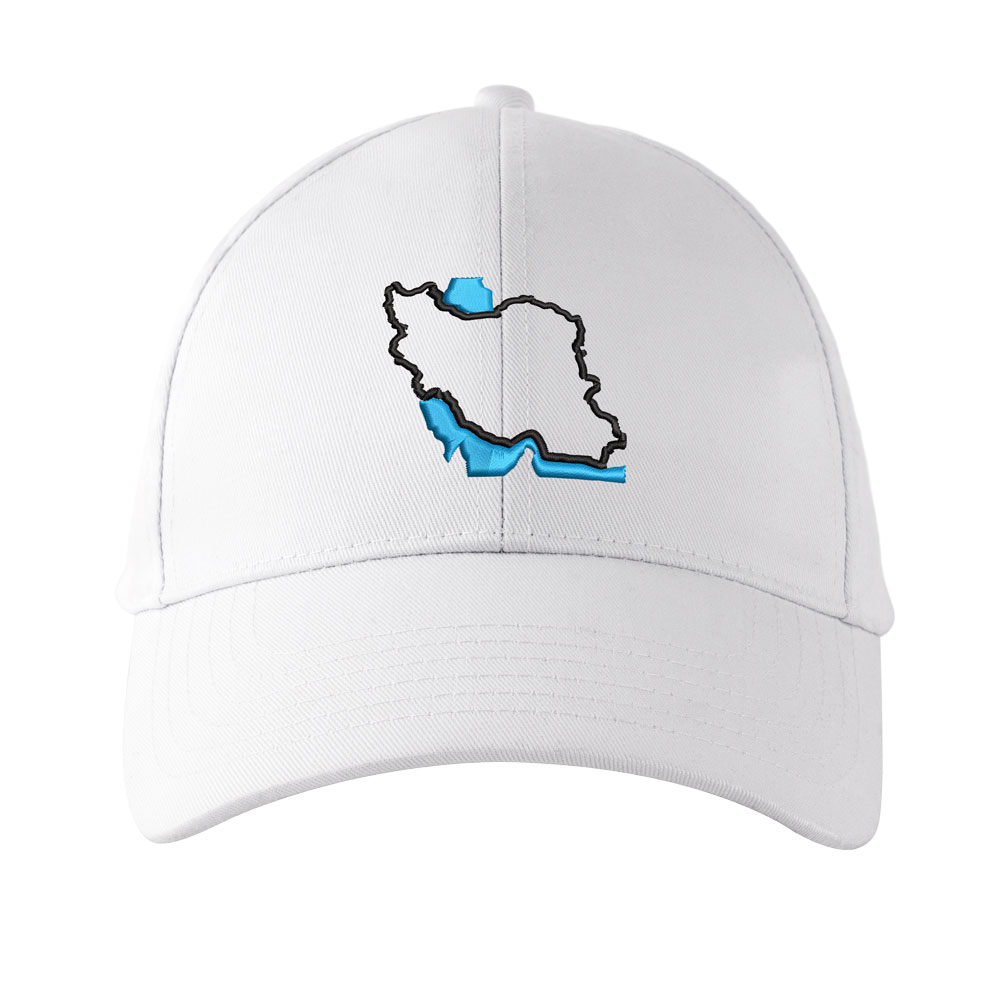 کلاه کتان سفید ایران (گلدوزی)