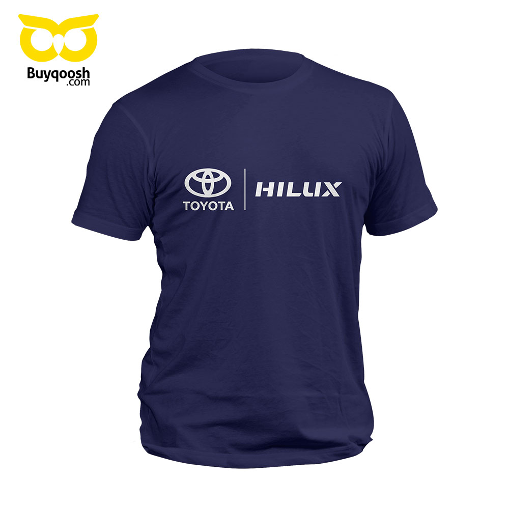تیشرت پنبهای سرمهای تویوتا Hilux