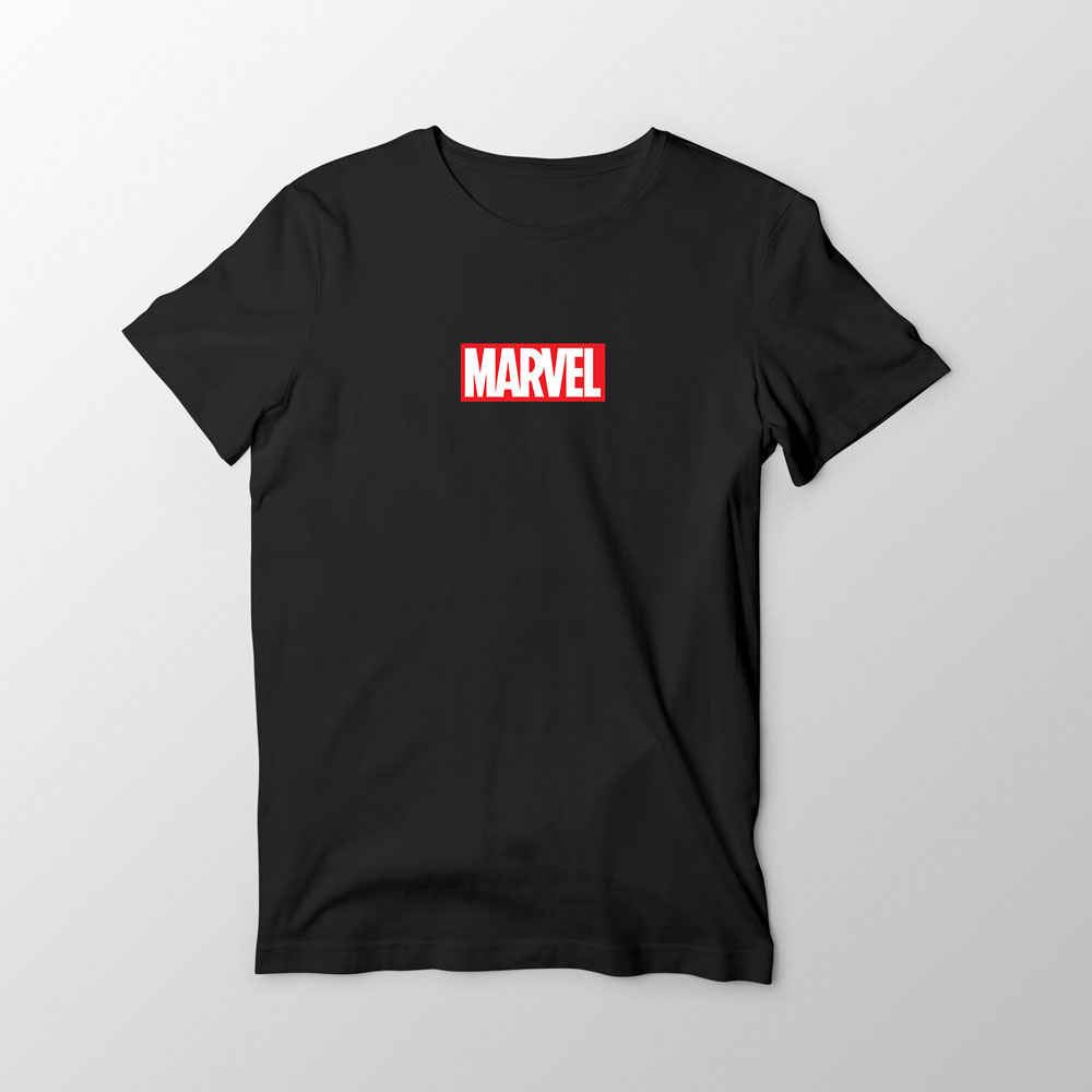 تیشرت پنبهای مشکی Marvel