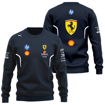 دورس پنبه ای سرمه ای فراری فرمول یک F1