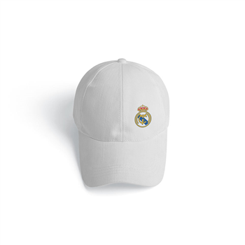 کلاه کتان سفید رئال مادرید