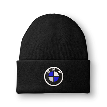 کلاه بافت مشکی BMW (گلدوزی)