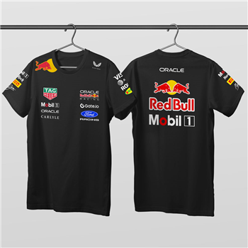 تیشرت پنبه ای مشکی ردبول 2026