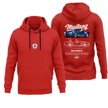 هودی پنبه ای قرمز ماستنگ شلبی کبرا