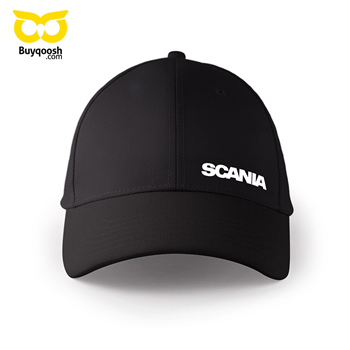 کلاه کتان مشکی scania