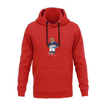 هودی پنبه ای قرمز خرس پولو