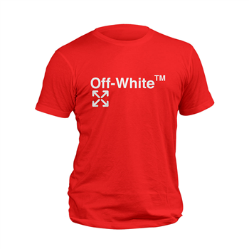 تیشرت قرمز OFF-WHITE