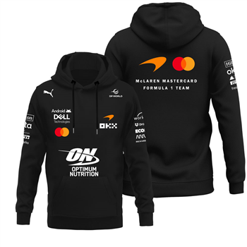 هودی مشکی مکلارن فرمول یک 2026