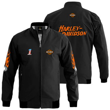 کاپشن بهاری هارلی دیویدسون