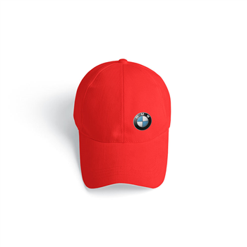 کلاه کتان قرمز bmw