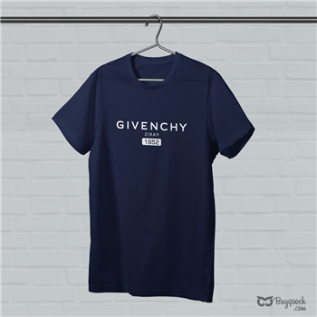 تیشرت سرمه ای پنبه ای Givenchy