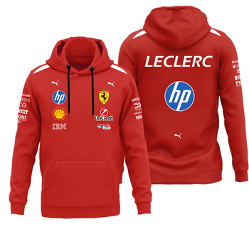 هودی قرمز چارلز لکلرک فراری 2026