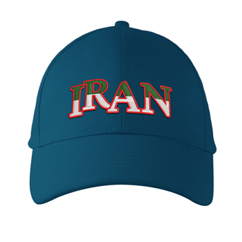 کلاه کتان سرمه ای ایران (گلدوزی)