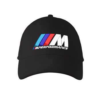 کلاه کتان مشکی BMW M Performance(گلدوزی)