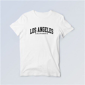 تیشرت سفید لس آنجلس