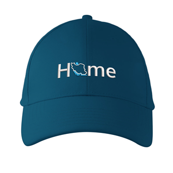 کلاه کتان سرمه ای ایران (گلدوزی)