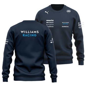 دورس پنبه ای سرمه ای ویلیامز فرمول یک فصل 2025