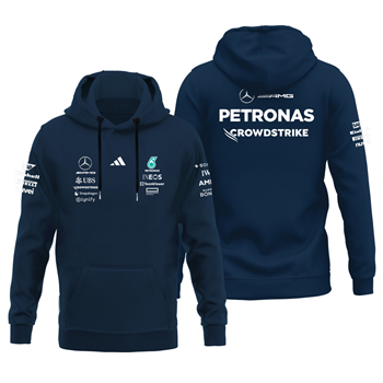 هودی سرمه ای مرسدس فرمول یک فصل 2025