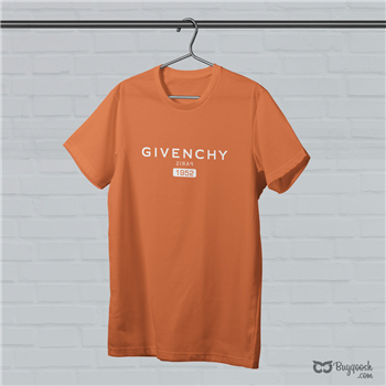 تیشرت نارنجی پنبه ای Givenchy