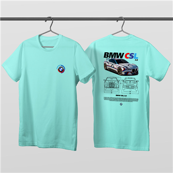 تیشرت پنبه‌ای تیفانی BMW CSL