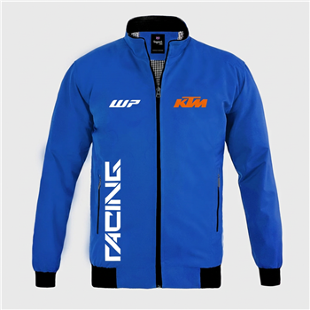 کاپشن بهاری آبی کی تی ام KTM
