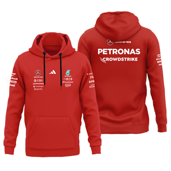 هودی  قرمز مرسدس فرمول یک فصل 2025