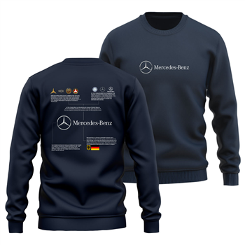 دورس پنبه ای سرمه ای مرسدس بنز