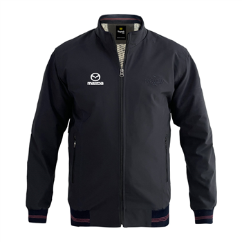 کاپشن بهاری سرمه ای مزدا