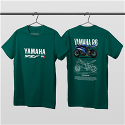 تیشرت پنبه ای کله غازی یاماها YZF R6