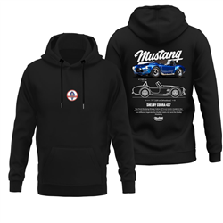 هودی پنبه ای مشکی ماستنگ شلبی کبرا