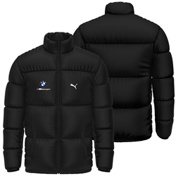 کاپشن پافر زمستانی مشکی بی ام و