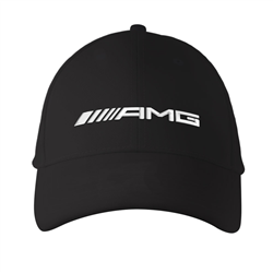 کلاه کتان مشکی مرسدس AMG (گلدوزی)
