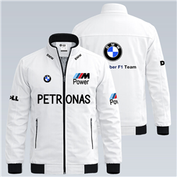 کاپشن بهاری سفید BMW MPower 
