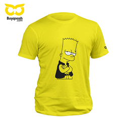  تیشرت زرد Simpsons Cool
