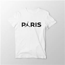 تیشرت سفید پاریس