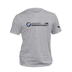 تیشرت طوسی ملانژ BMW motorsport
