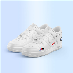 کفش سفید نایکی بی ام و