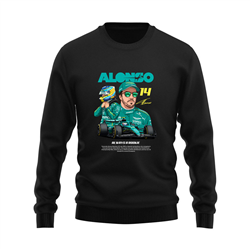 دورس پنبه ای مشکی فرناندو آلونسو