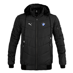 کاپشن زمستانه مشکی BMW