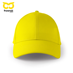 کلاه کتان زرد 