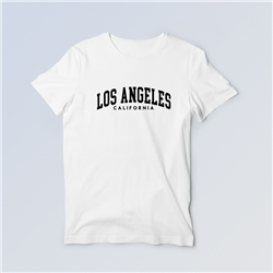 تیشرت سفید لس آنجلس