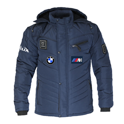 کاپشن سرمه ای بلند زمستانه bmw
