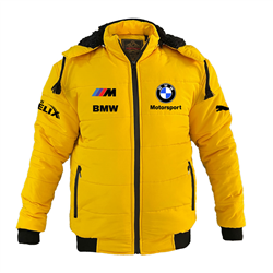 کاپشن زرد زمستانه BMW