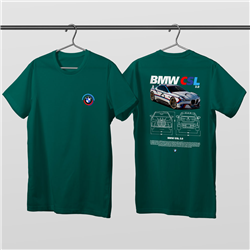 تیشرت پنبه ای کله غازی BMW CSL