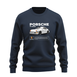 دورس پنبه ای سرمه ای پورشه 911