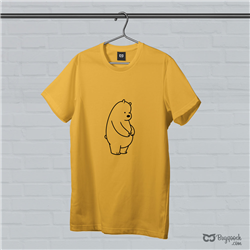 تیشرت زرد خرس 