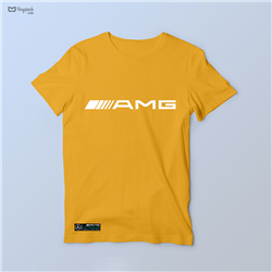 تیشرت زرد AMG 