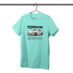 تیشرت پنبه‌ای تیفانی پورشه کلاسیک