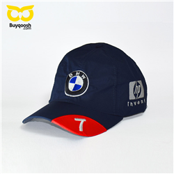 کلاه حرفه ای سرمه ای BMW